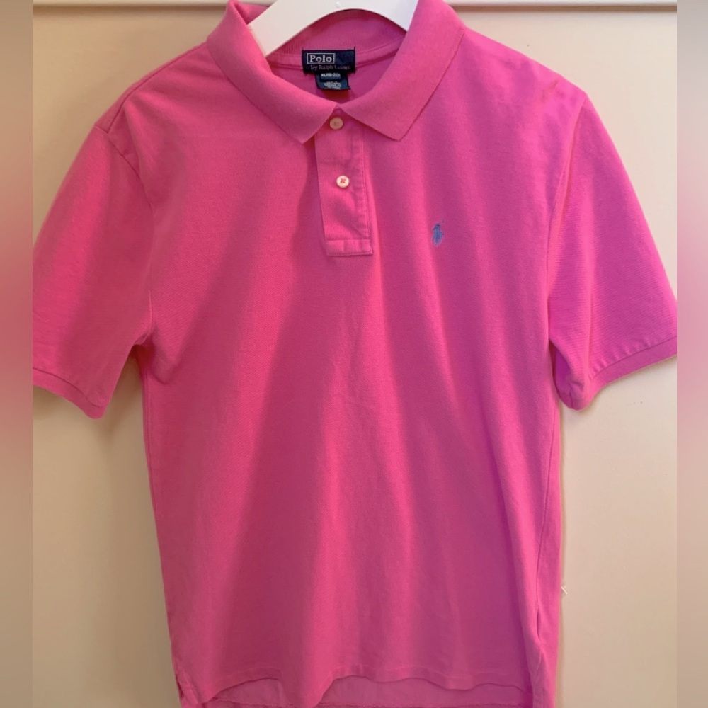 Polo Ralph Lauren Boys Pink Polo Shirt